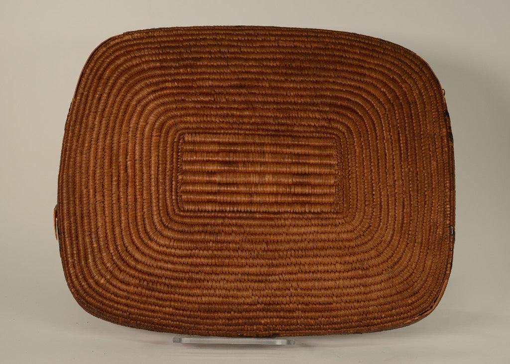 Salish Basket Tray with Handles, Thompson River