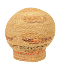 Makah Basket over a Japanese Glass Float