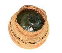 Makah Basket over a Japanese Glass Float