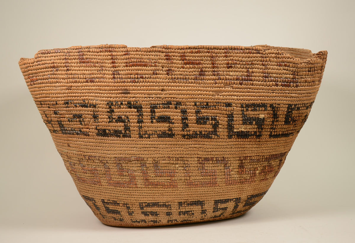 Very Damaged, Large Thompson River Basket