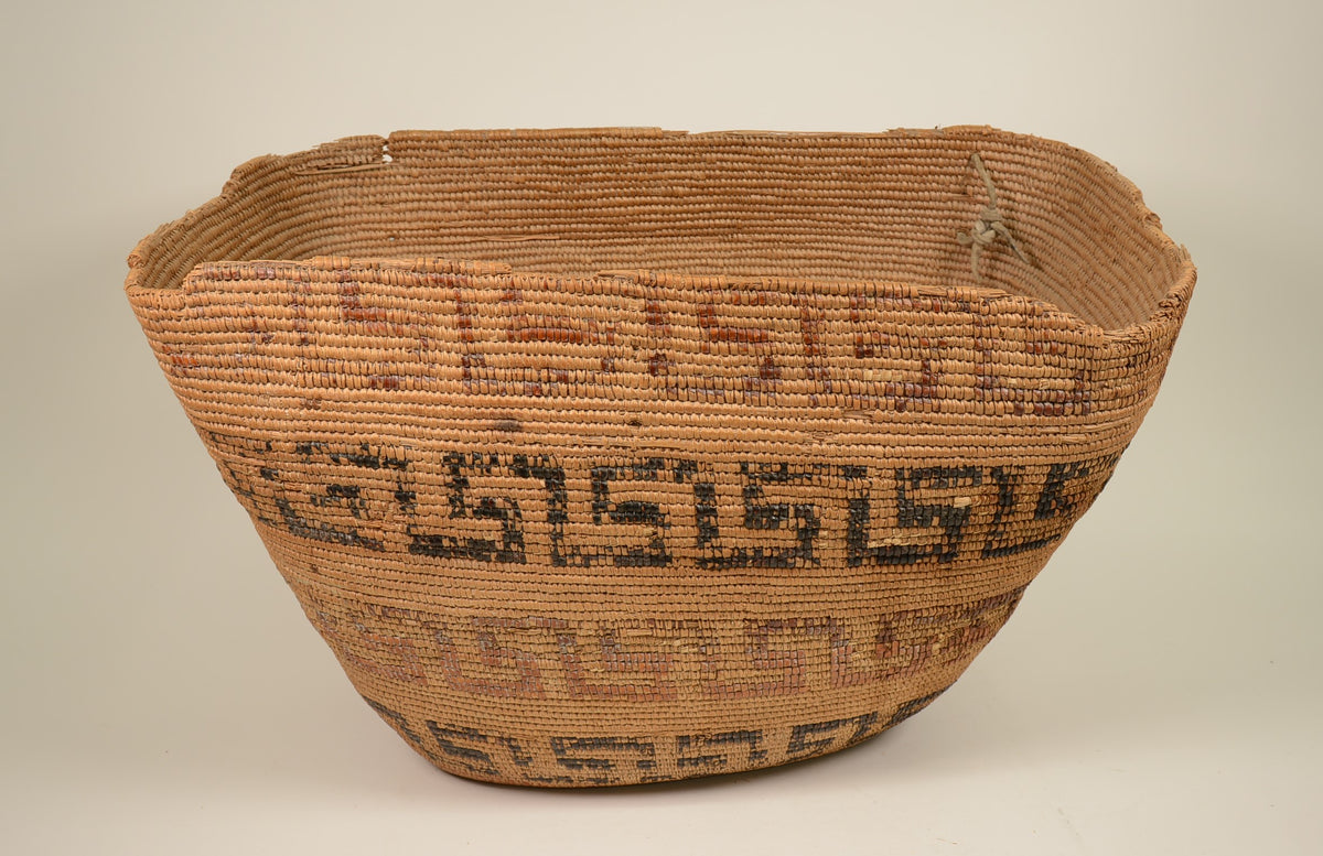 Very Damaged, Large Thompson River Basket