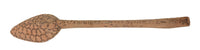 Creek Wooden Spoon inscribed "Oct 17 Okwulgee Creek Nation I.T. -1903 Tola Hatche"