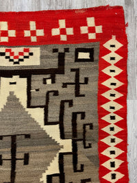 Navajo Rug; J.B. Moore Crystal Trading Post