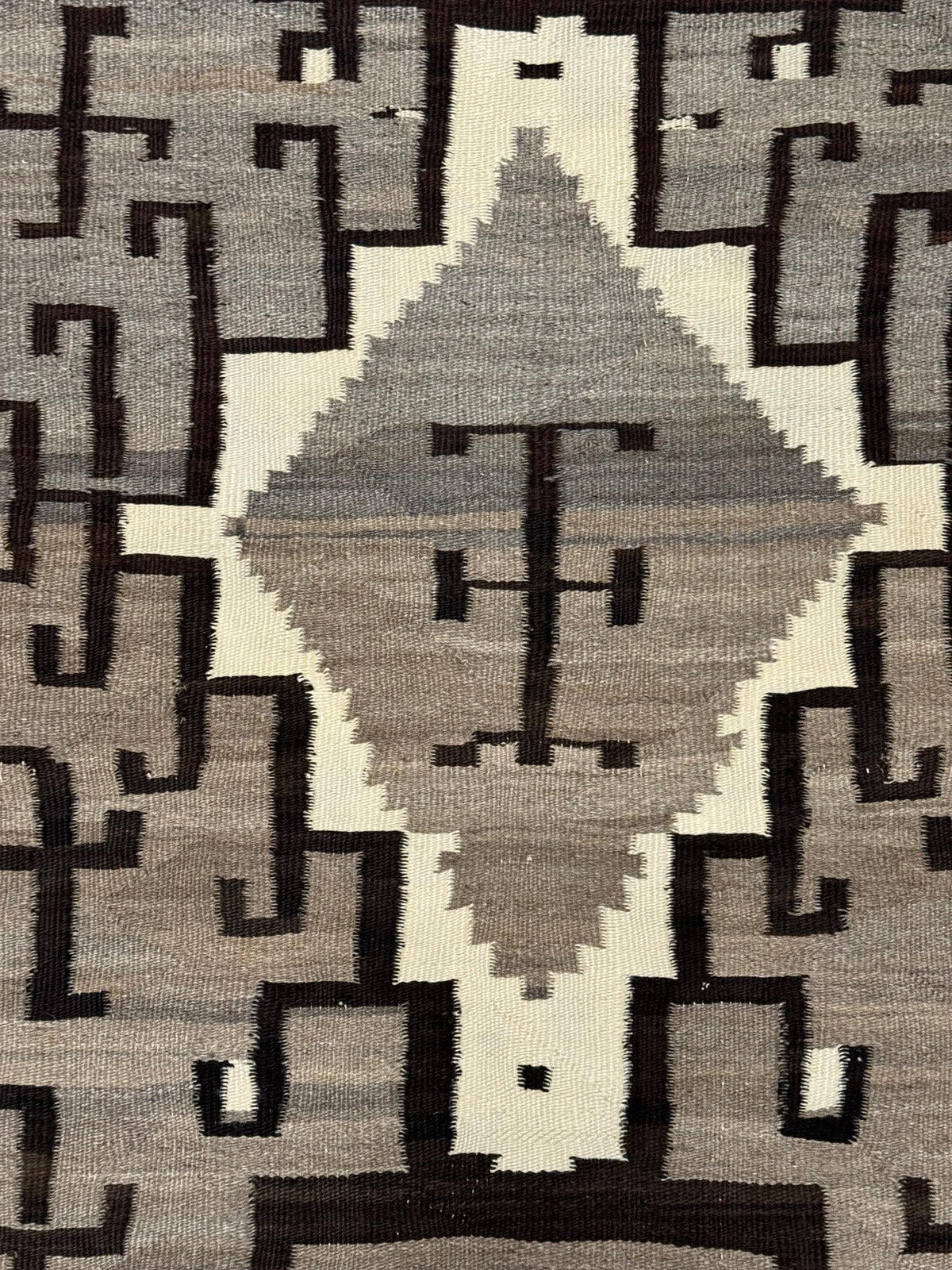 Navajo Rug; J.B. Moore Crystal Trading Post