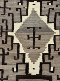 Navajo Rug; J.B. Moore Crystal Trading Post