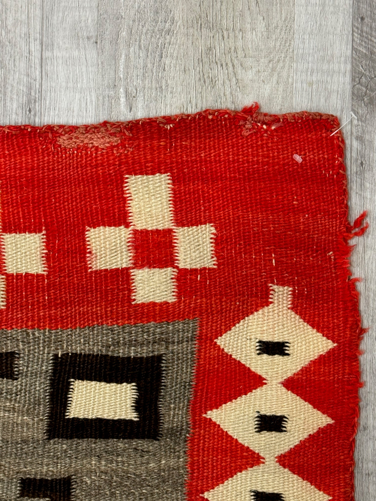 Navajo Rug; J.B. Moore Crystal Trading Post