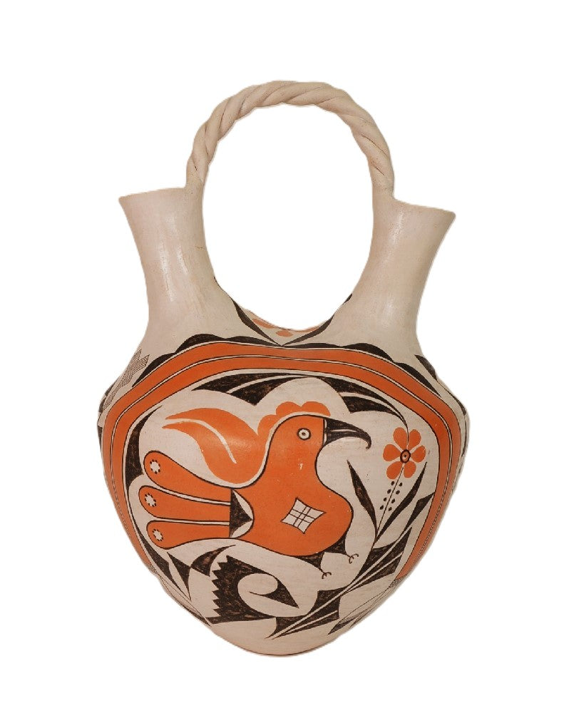 Acoma Pueblo Pottery Wedding Jar By Sarah Garcia 15" h