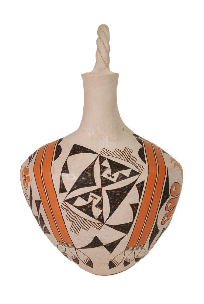 Acoma Pueblo Pottery Wedding Jar By Sarah Garcia 15" h
