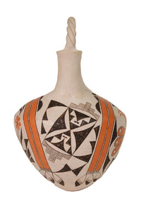 Acoma Pueblo Pottery Wedding Jar By Sarah Garcia 15" h