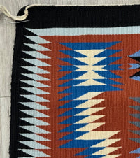 Navajo Storm Pattern Rug by Pricilla Tsinniginnie