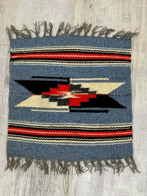 Two Small Chimayo Sampler Rugs