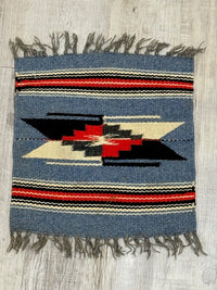 Two Small Chimayo Sampler Rugs