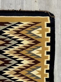 Navajo Red Mesa Outline Navajo Rug