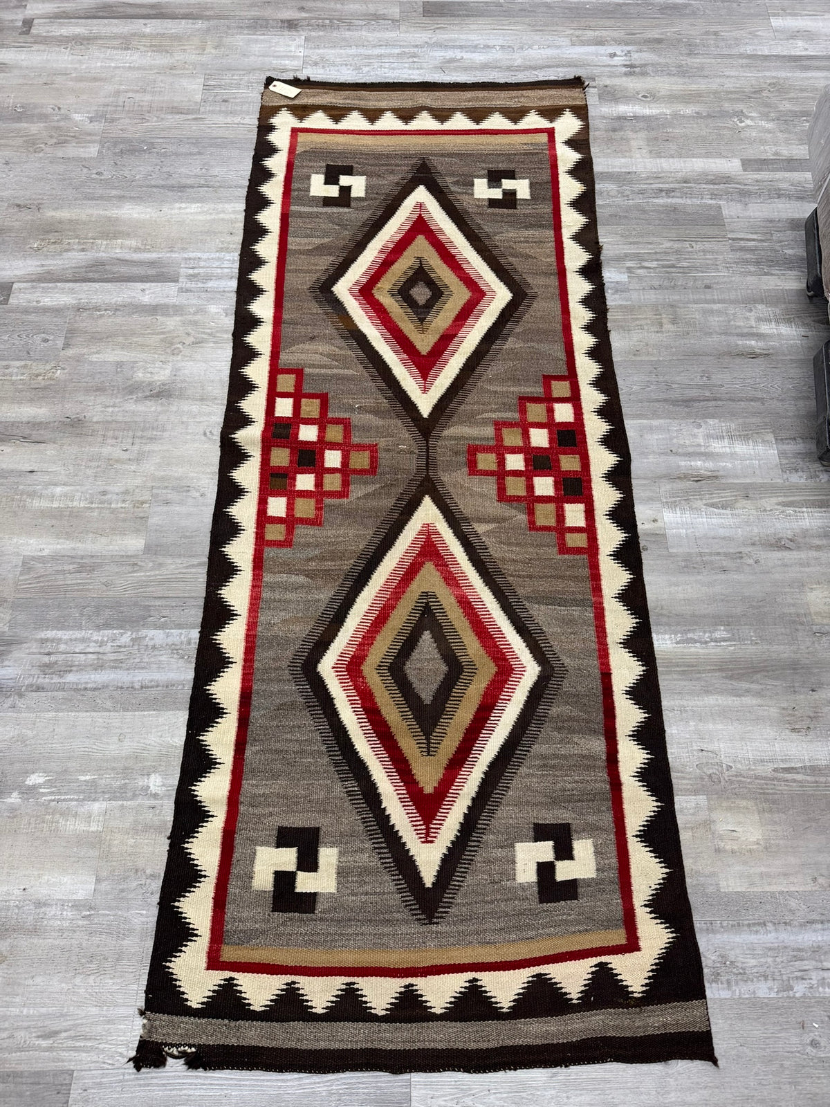 Very Nice Antique Navajo Rug - Ganado Runner