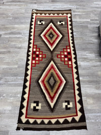 Very Nice Antique Navajo Rug - Ganado Runner