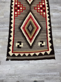 Very Nice Antique Navajo Rug - Ganado Runner