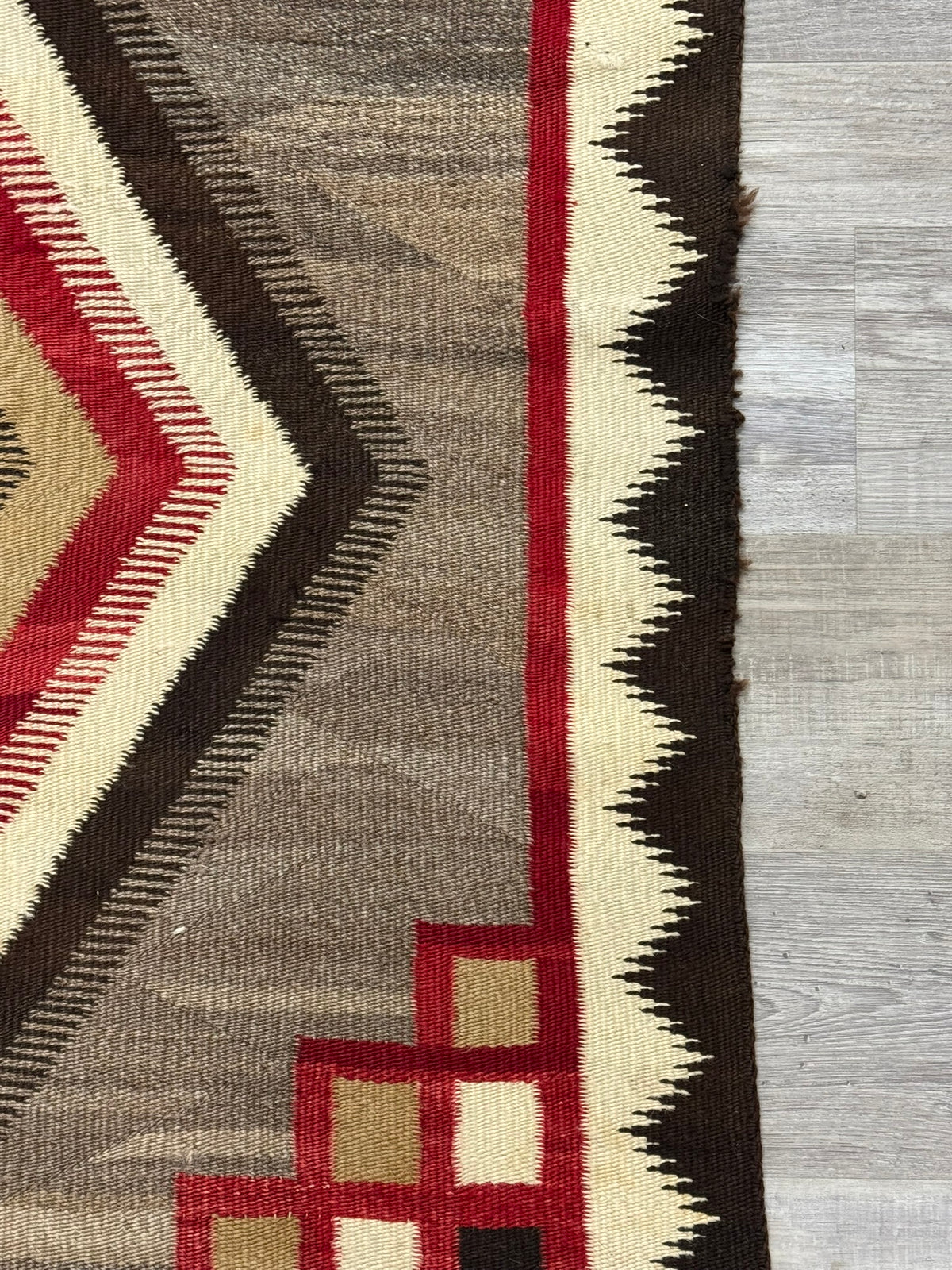 Very Nice Antique Navajo Rug - Ganado Runner