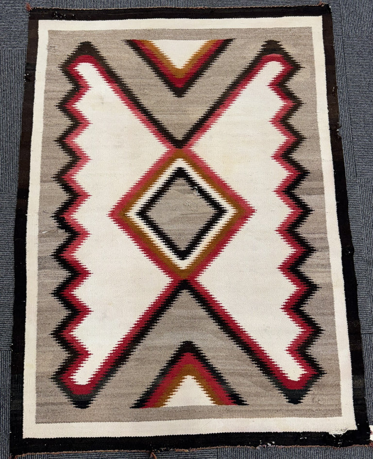 Antique Navajo Textiles Rug