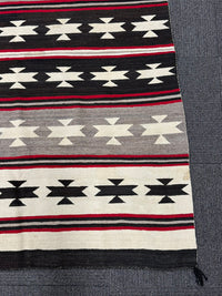 Navajo Rug, Banded Blanket Revival, Chinle, AZ