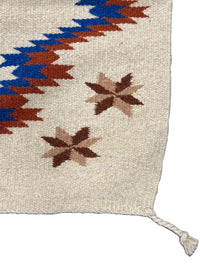 Mexican Southwest Area Rug with Cross