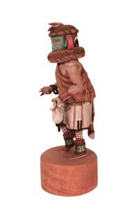 Hopi Pueblo A-Ha Chief of Second Mesa Kachina Doll By Raynard Nasingoetewa