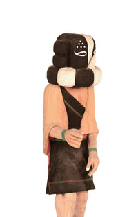 Hopi Pueblo Kokopelli Mana Kachina Doll By Stewart Lanza