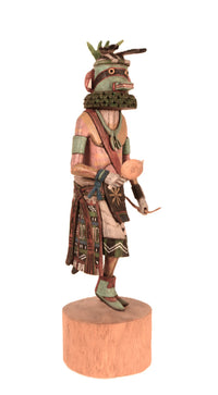 Hopi Pueblo Tewa Hochani Chief Kachina Doll By Sandra Suhu