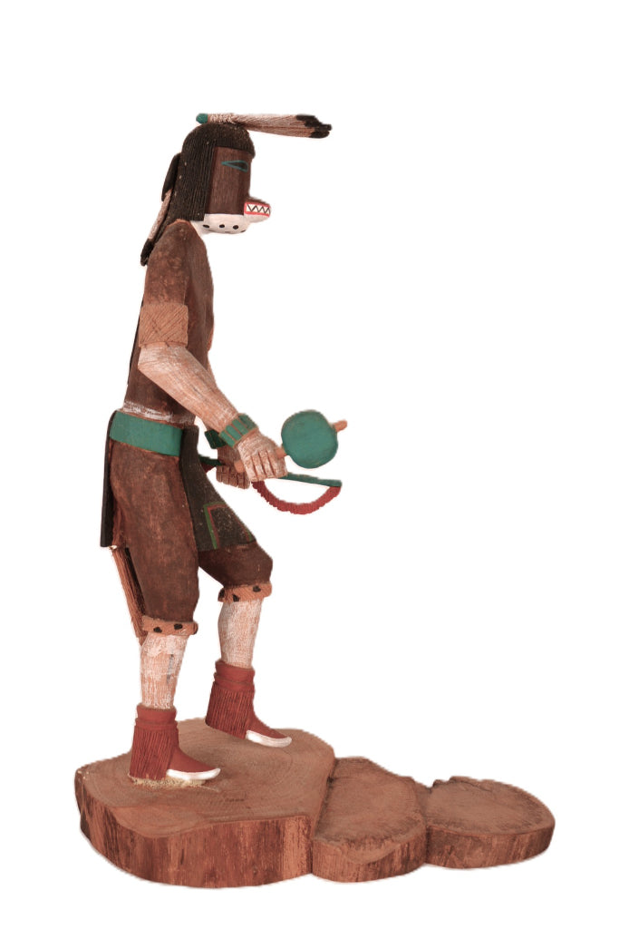 Hopi Pueblo Mountain Lion Kachina Doll By Stewart Lanza