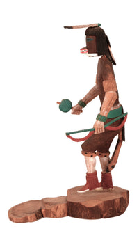 Hopi Pueblo Mountain Lion Kachina Doll By Stewart Lanza