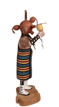 Hopi Pueblo Toson Koyemsi Mudhead Kachina Doll By Vaughn Yazzie