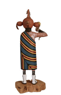 Hopi Pueblo Toson Koyemsi Mudhead Kachina Doll By Vaughn Yazzie