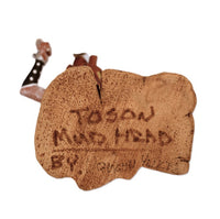 Hopi Pueblo Toson Koyemsi Mudhead Kachina Doll By Vaughn Yazzie