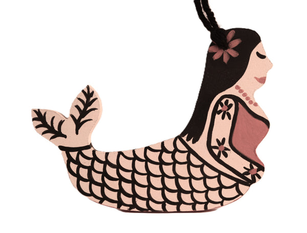 Hopi Pueblo Mermaid Kachina Ornament By CMC