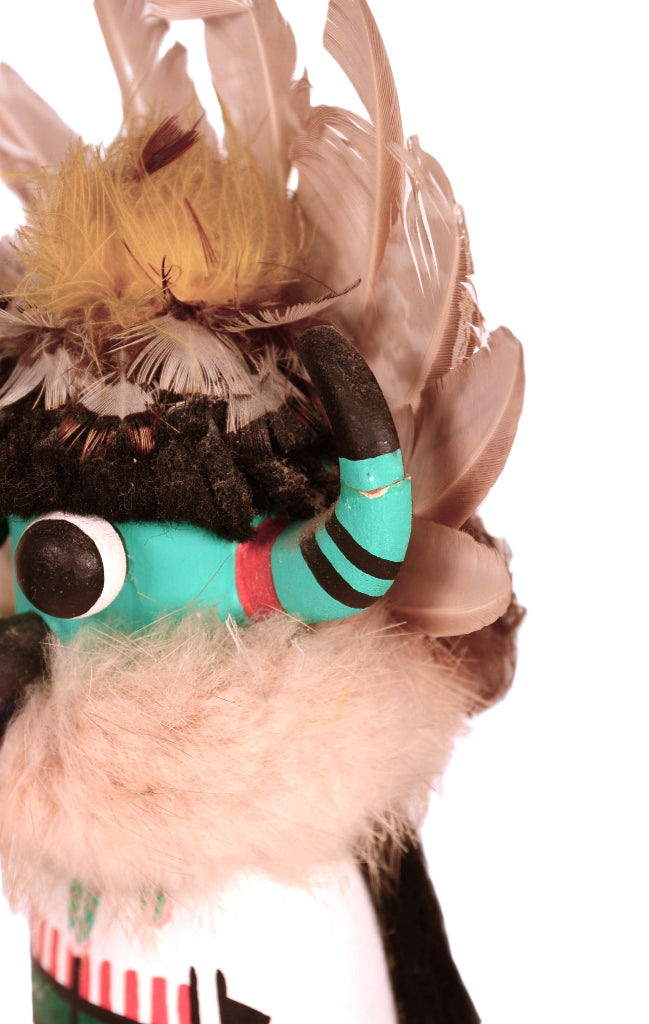 Hopi Pueblo Shalako Cloud Kachina Doll