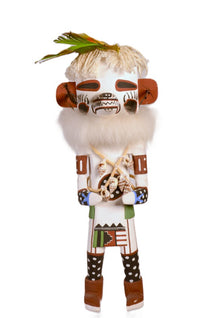 Hopi Pueblo Old Style Badger Hanging Kachina Doll
