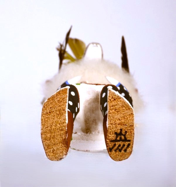 Hopi Pueblo Old Style Badger Hanging Kachina Doll