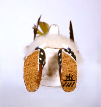 Hopi Pueblo Old Style Badger Hanging Kachina Doll