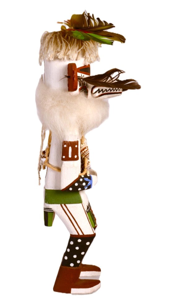 Hopi Pueblo Old Style Badger Hanging Kachina Doll