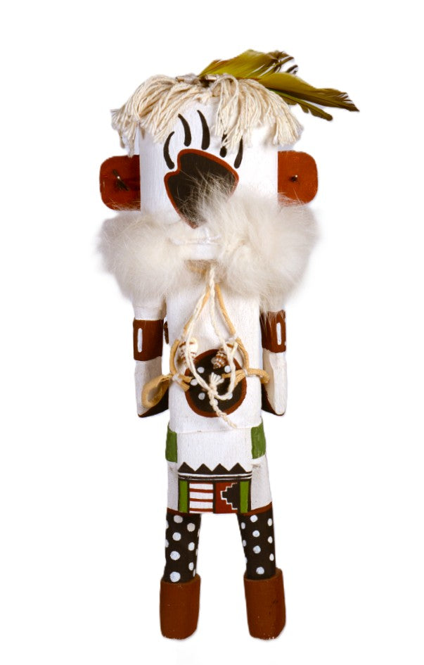 Hopi Pueblo Old Style Badger Hanging Kachina Doll