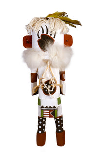 Hopi Pueblo Old Style Badger Hanging Kachina Doll