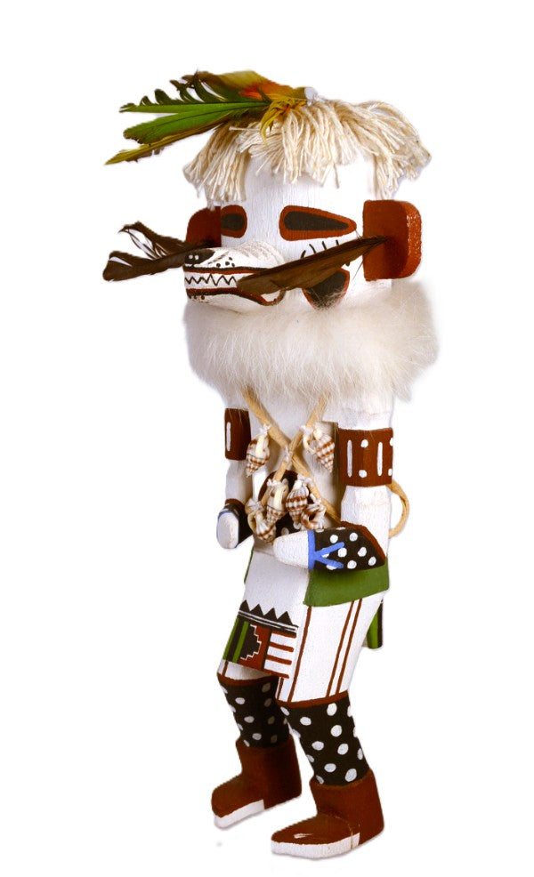 Hopi Pueblo Old Style Badger Hanging Kachina Doll