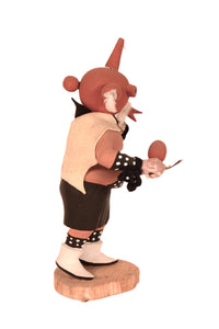 Hopi Pueblo Mud Head Koyemsi Kachina Doll By Paul Coochyamp