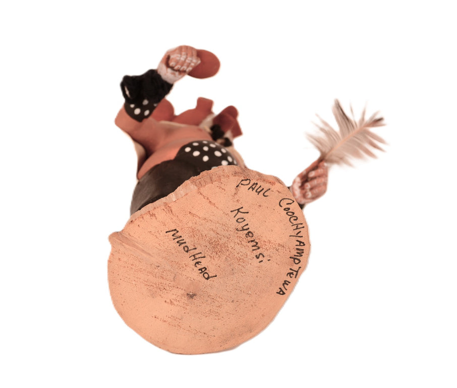 Hopi Pueblo Mud Head Koyemsi Kachina Doll By Paul Coochyamp