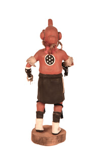 Hopi Pueblo Tewa Mudhead Kachina By A.L. Sahmie