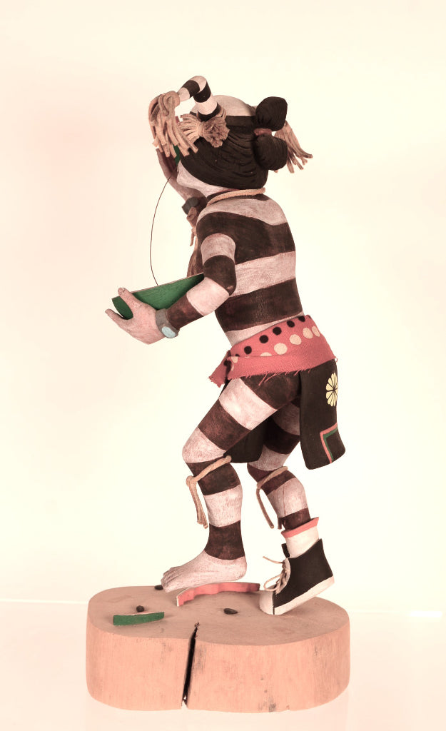 Hopi Pueblo Clown Kachina Doll By A. L. Sahmie