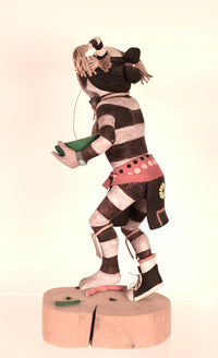 Hopi Pueblo Clown Kachina Doll By A. L. Sahmie