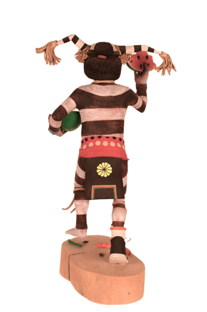 Hopi Pueblo Clown Kachina Doll By A. L. Sahmie