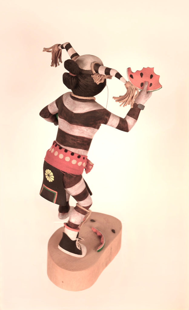 Hopi Pueblo Clown Kachina Doll By A. L. Sahmie
