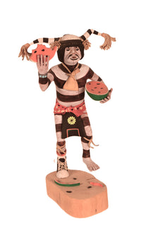 Hopi Pueblo Clown Kachina Doll By A. L. Sahmie
