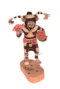 Hopi Pueblo Clown Kachina Doll By A. L. Sahmie